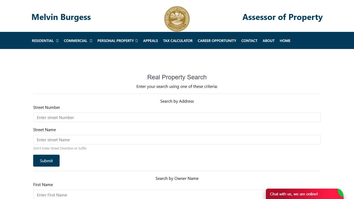 Assessor of Property, Shelby County TN